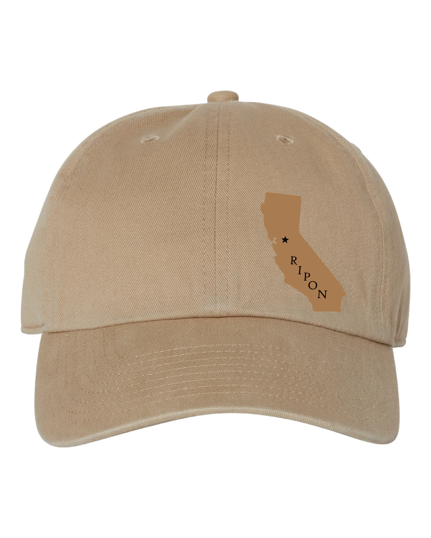 Ladies Leather Patch Hat