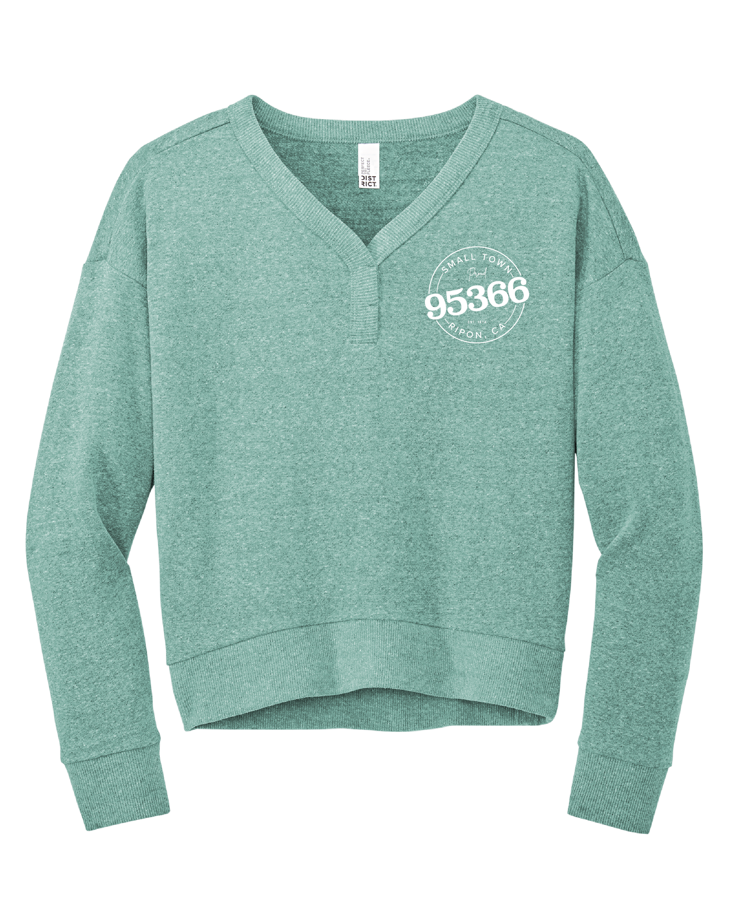 Women's V Neck Sweatshirt