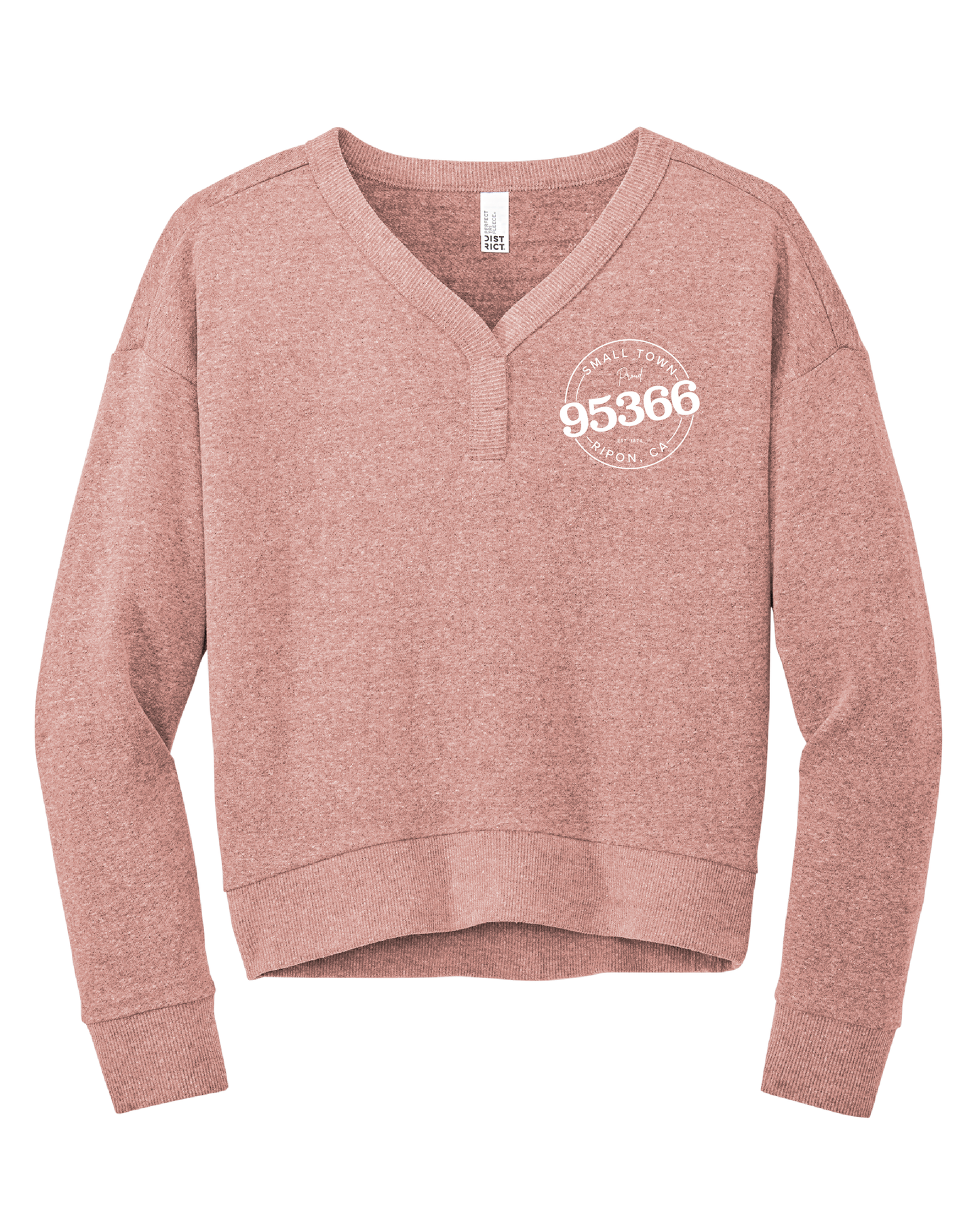 Women's V Neck Sweatshirt