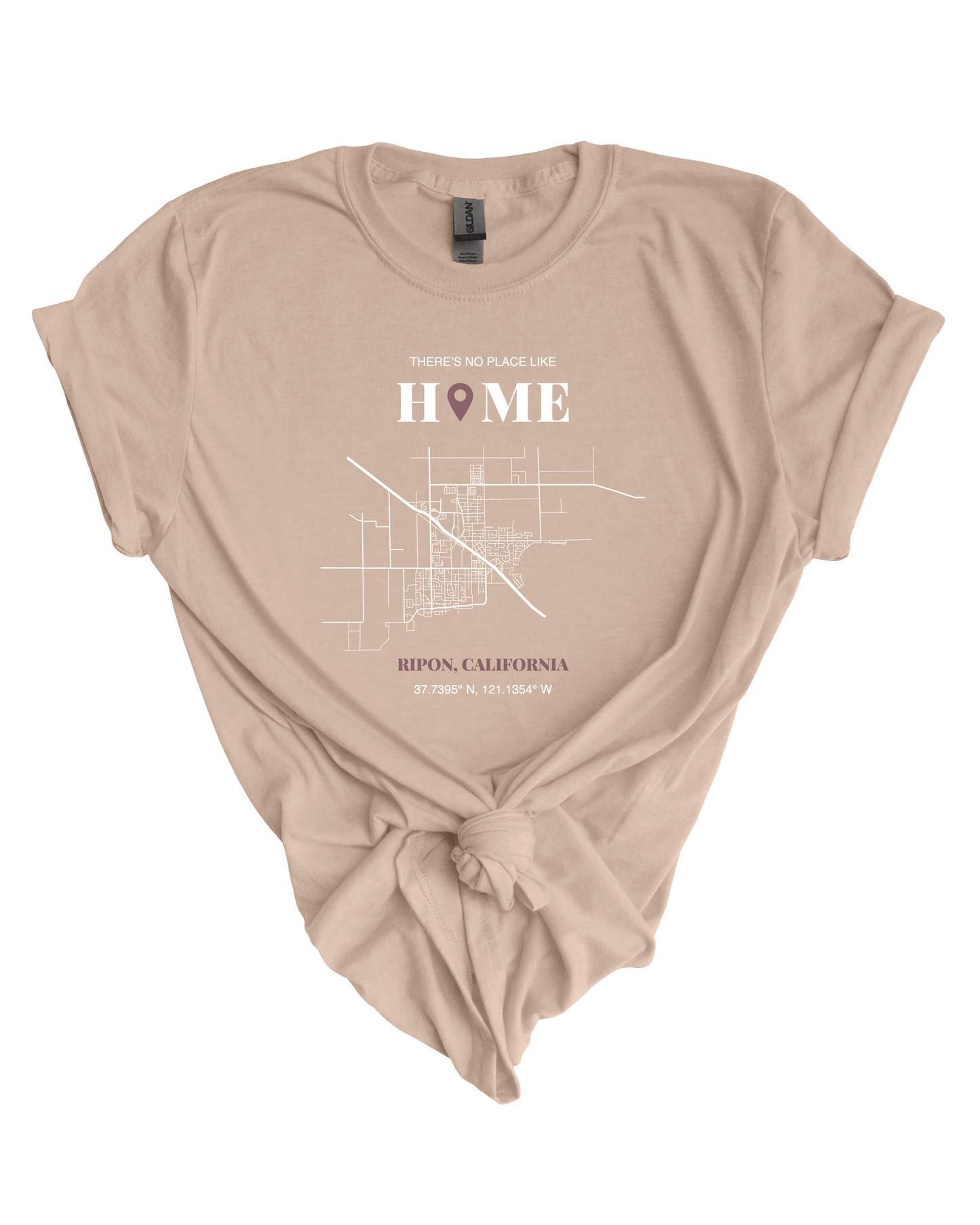 Ripon Map T Shirt